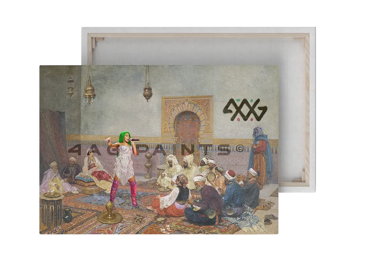 MUSIC PASSION CANVAS ART PAINTING